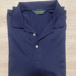 Ralph Lauren Navy Polo Golf Performance Short-Sleeve Shirt